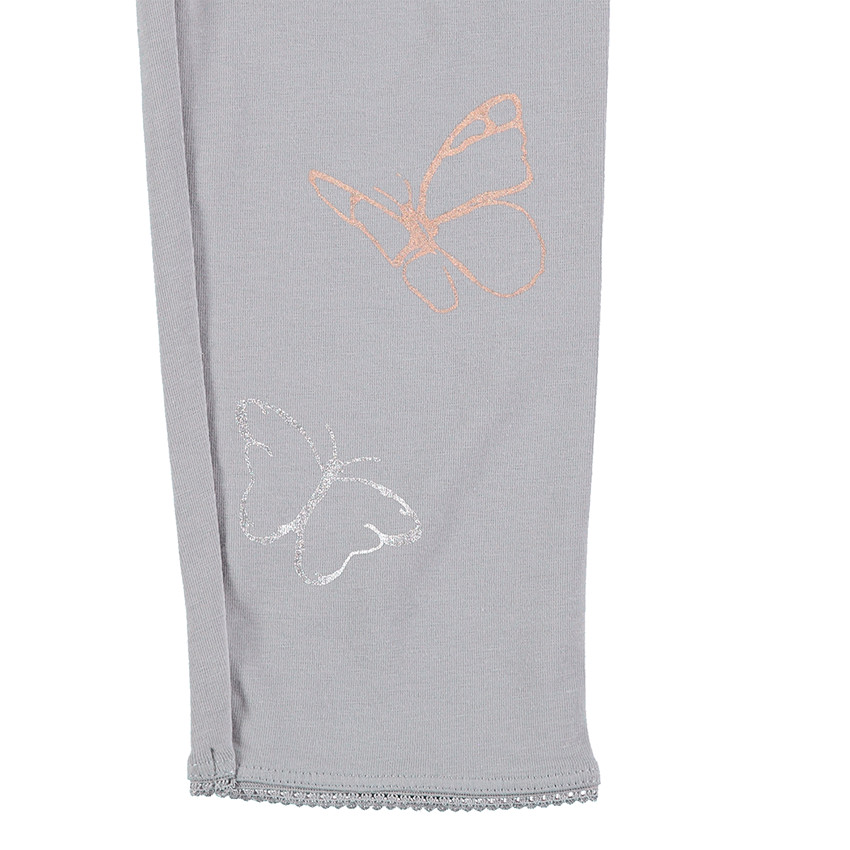 Ensemble avec débardeur print papillons et legging court 