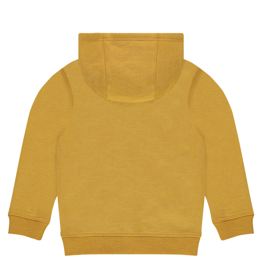 Gilet en molleton zippé à capuche  