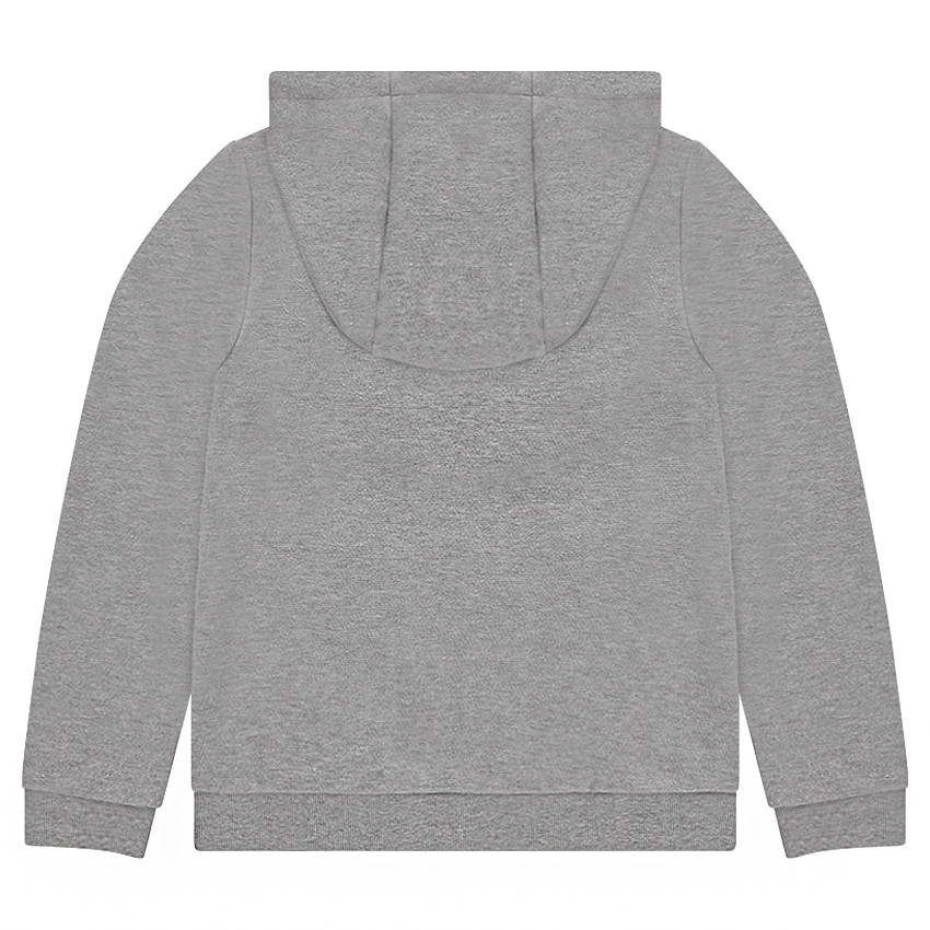 Junior - Sweat en molleton à capuche avec inscription printée 