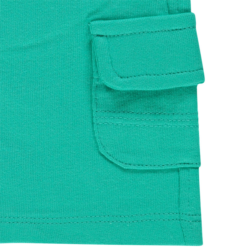 Ensemble de plage avec tee-shirt rayé et short uni 