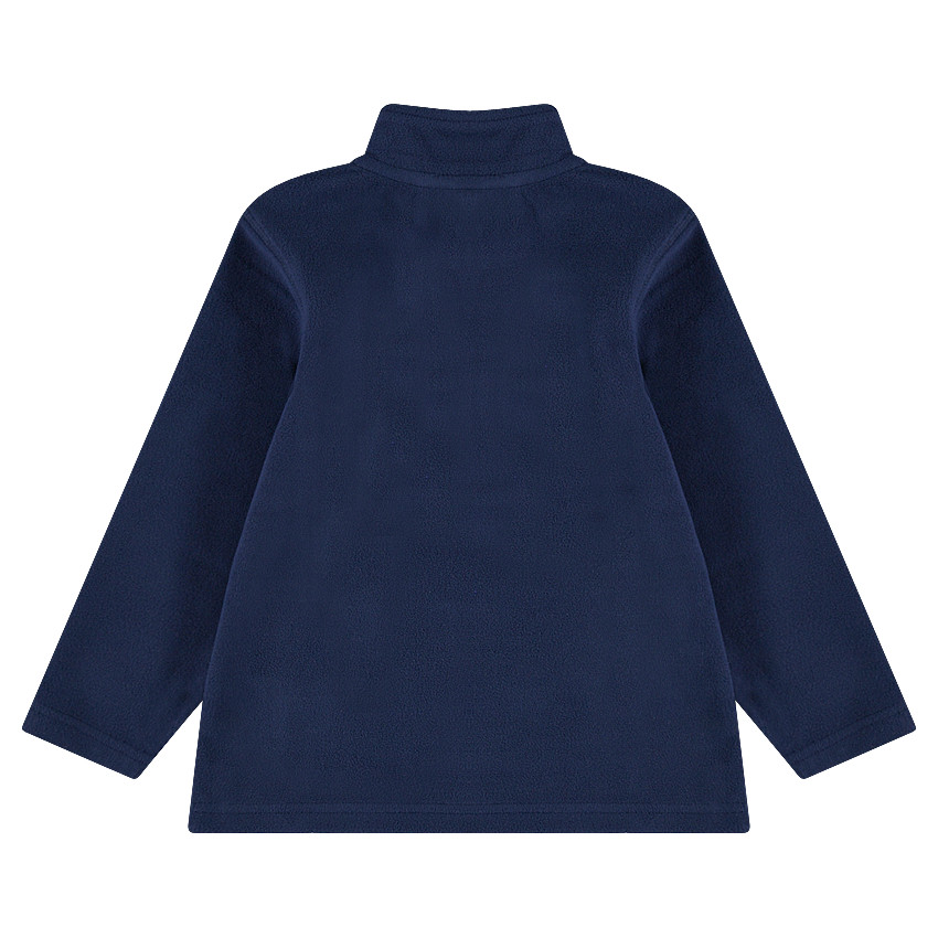 Junior - Sweat en polaire avec ouverture zippée sur le devant 