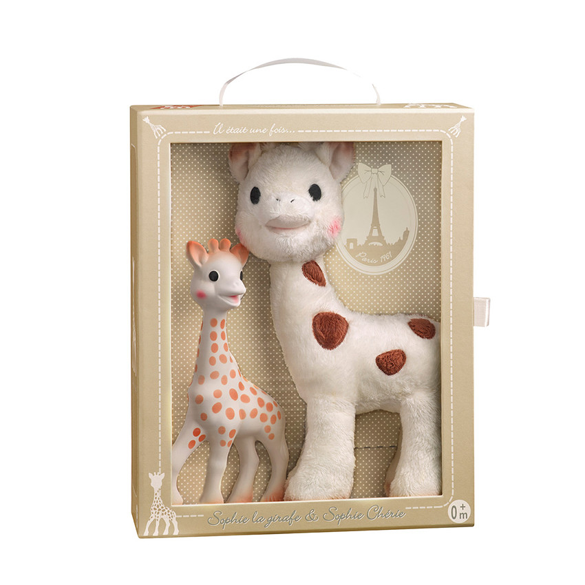 Coffret Sophie la Girafe et Sophie Chérie 