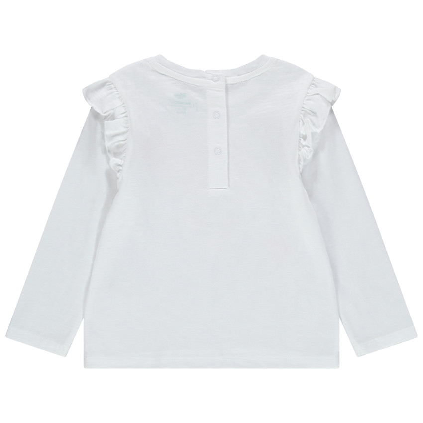 T-shirt manches longues print Minnie Disney à paillettes 