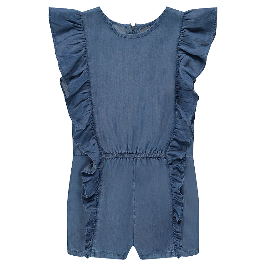 Combishort en Tencel avec volants 