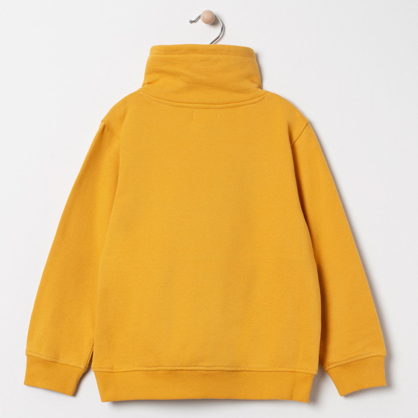Sweat en molleton à capuche avec inscription printée 