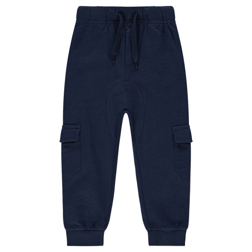 Pantalon de jogging en molleton avec larges poches 