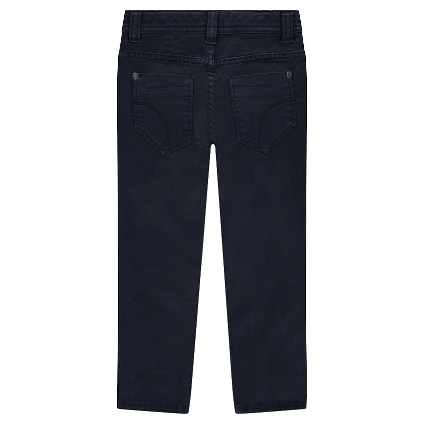 Pantalon en toile coupe slim 