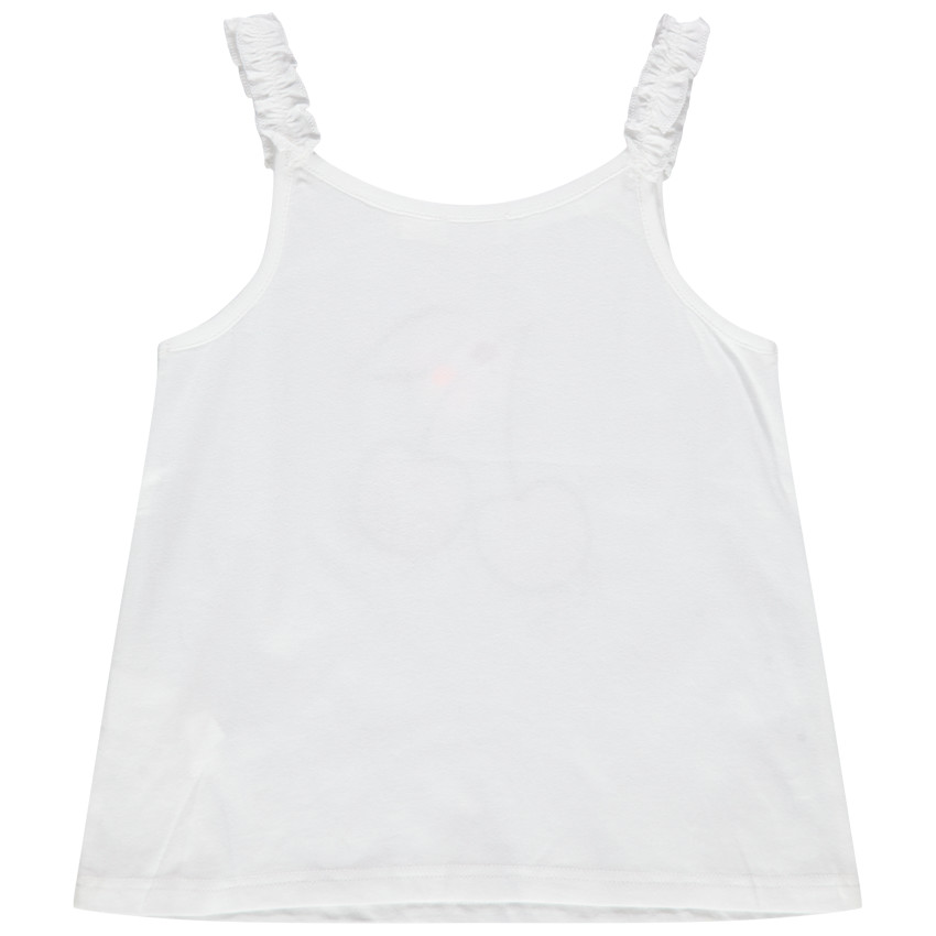 Débardeur à bretelles fantaisie print cerises 