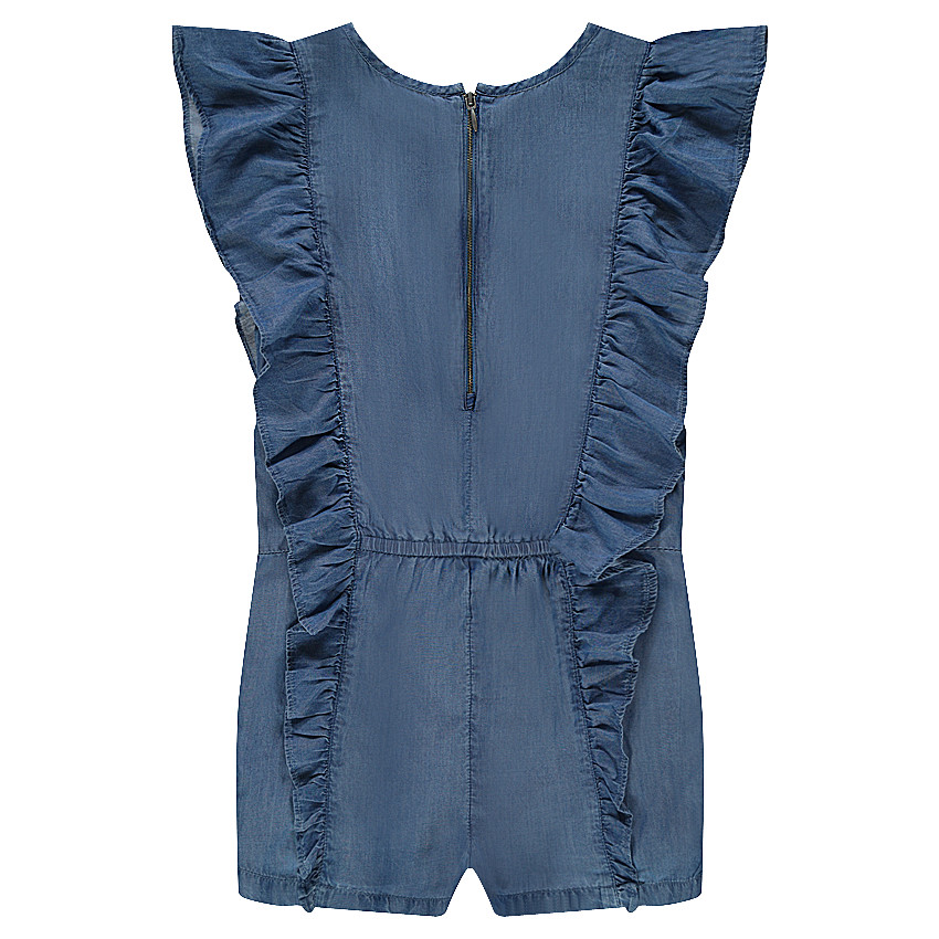 Combishort en Tencel avec volants 