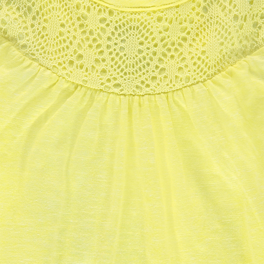 Junior - Débardeur volanté avec dentelle 