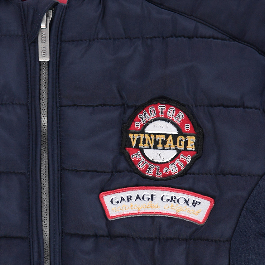 Junior - Blouson matelassé avec poches zippées 