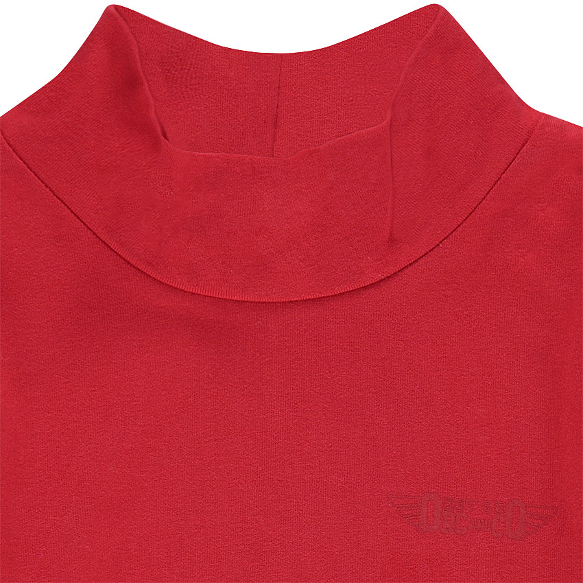 Sous-pull en jersey avec col cheminée 