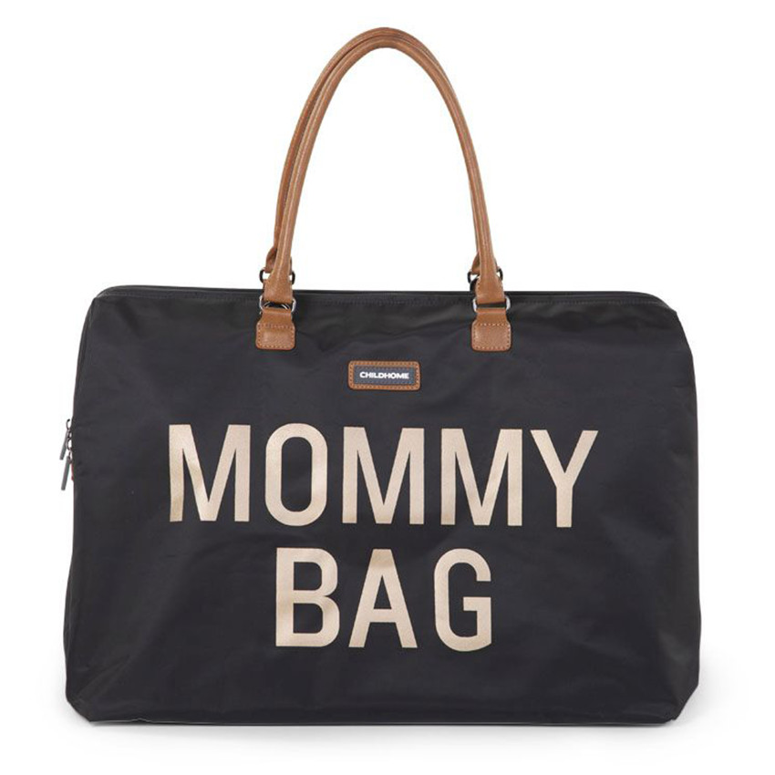 Sac à langer Mommy Bag - Noir/Or 
