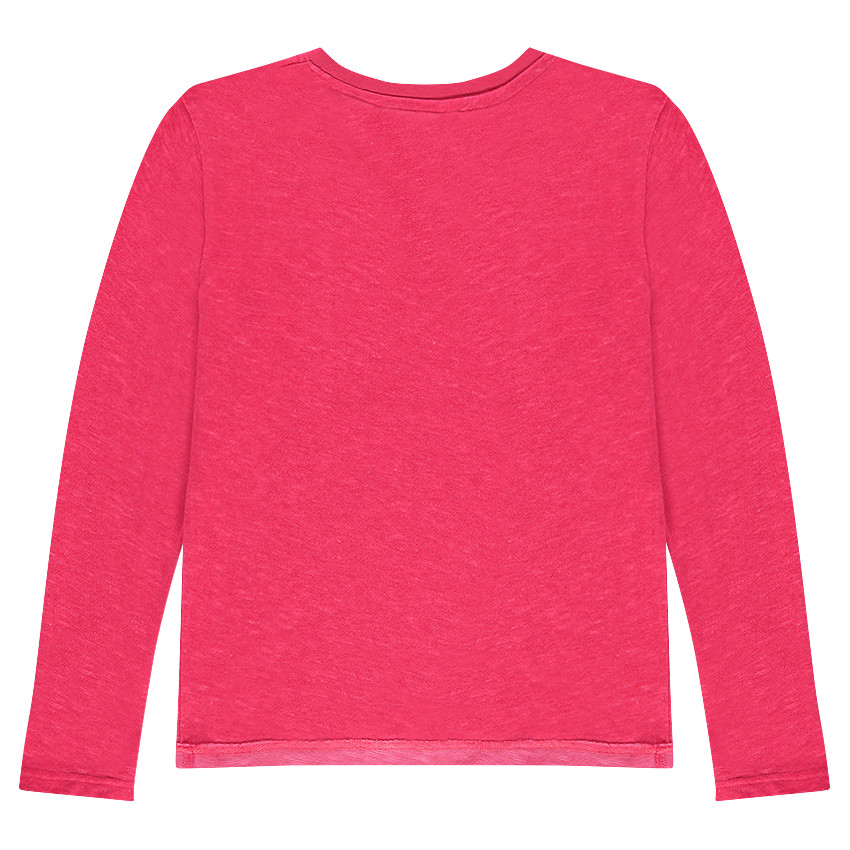 Tee-shirt manches longues print fantaisie 
