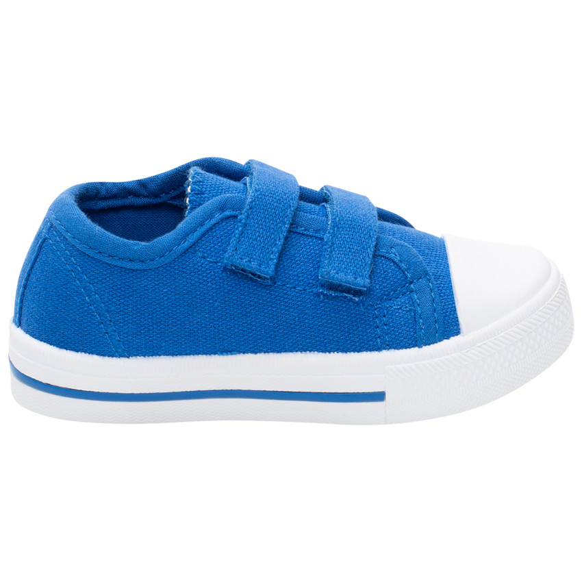 Baskets basses en toile à scratchs du 20 au 23 