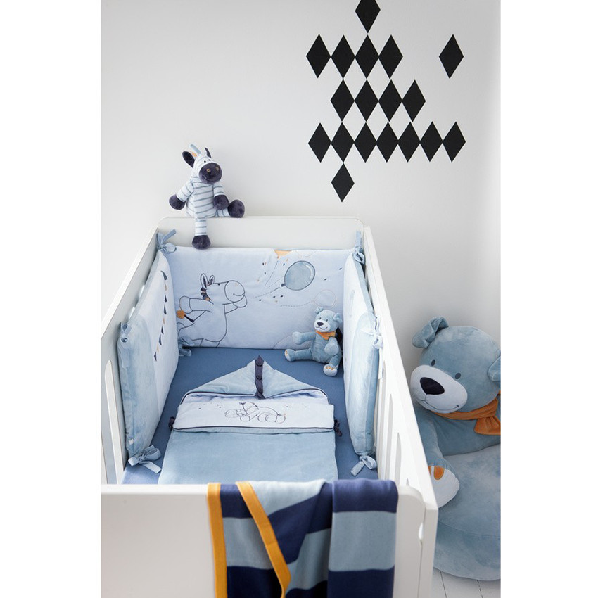 Nid d'ange Achille & Zebrito - Bleu 