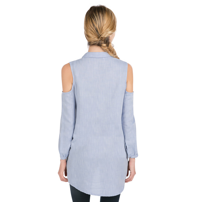 Tunique de grossesse à épaules ajourées 