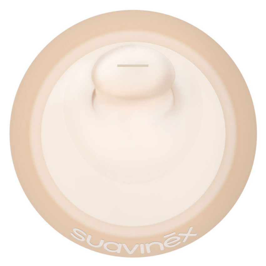 Lot de 2 tétines latex spécial allaitement Zéro Zéro - Débit lent/S 