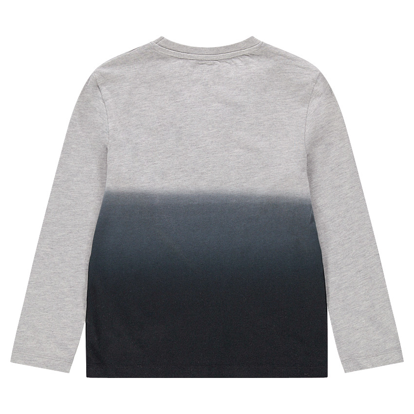 Junior - Tee-shirt manches longues en jersey effet tie and dye 