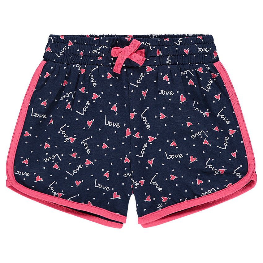 Short en jersey avec imprimé fantaisie all-over 