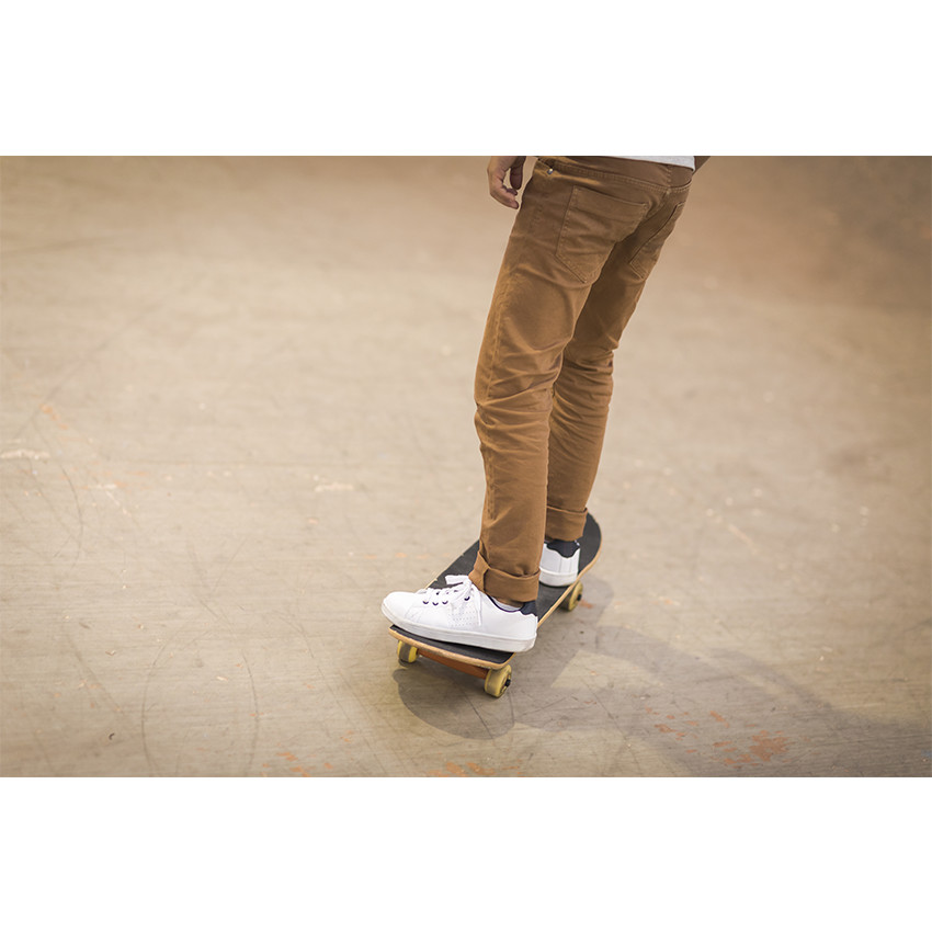 Junior - Pantalon en twill uni 