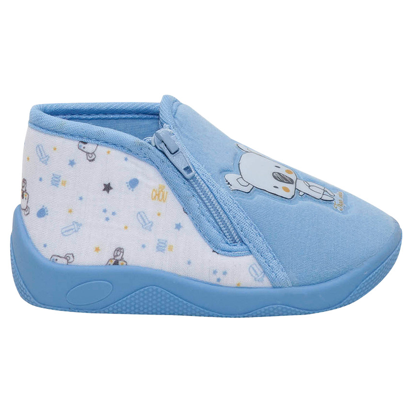 Chaussons bottillons avec patch koala et zip 