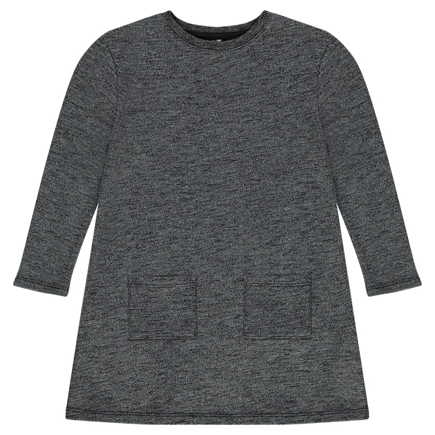 Junior - Robe manches longues à poches 