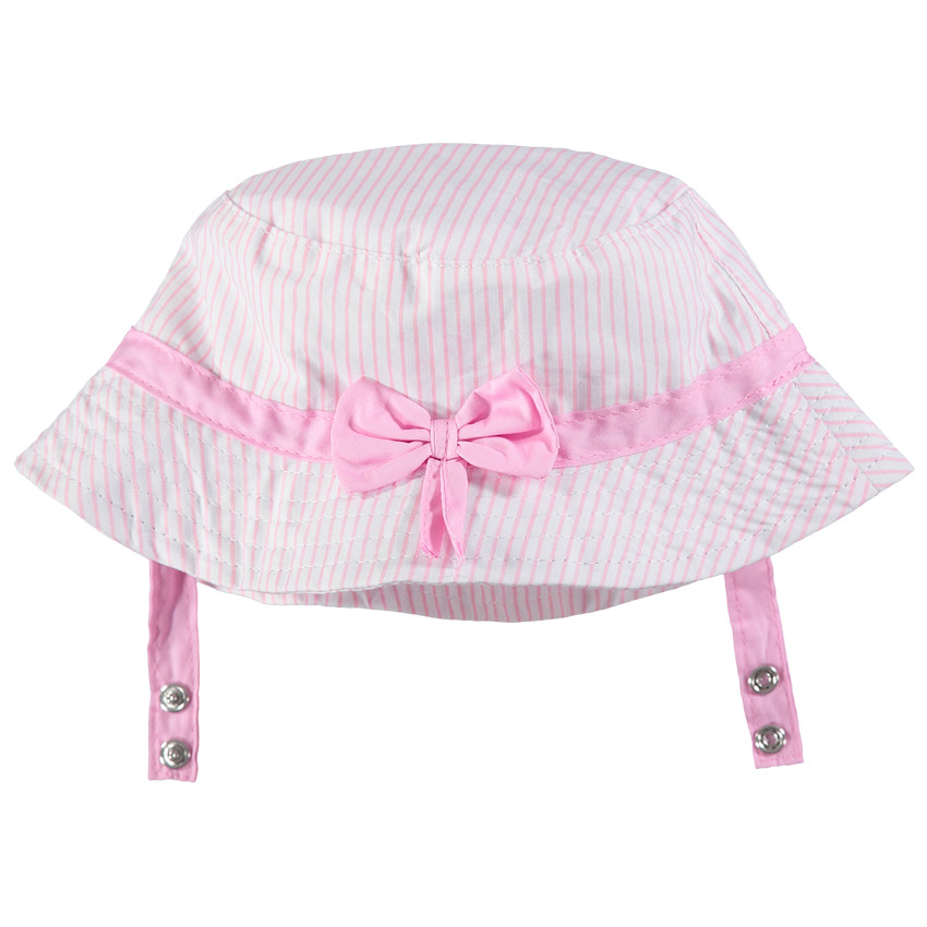 Charlotte en coton avec coeurs printés all-over et noeud 