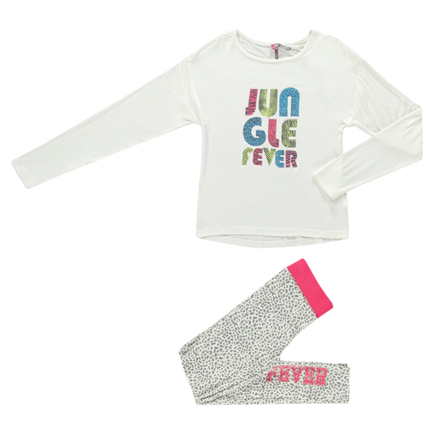 Junior - Pyjama printé et imprimé 
