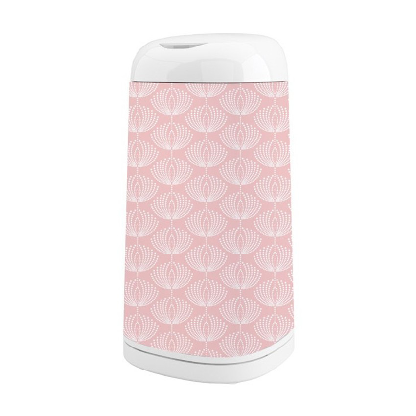 Housse pour poubelle Dress up – Feuilles roses 