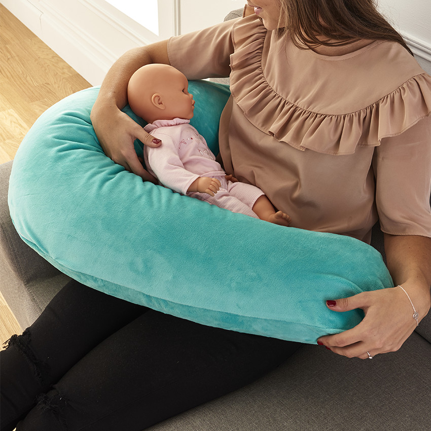 Housse de coussin d'allaitement Supple feed- Menthe 