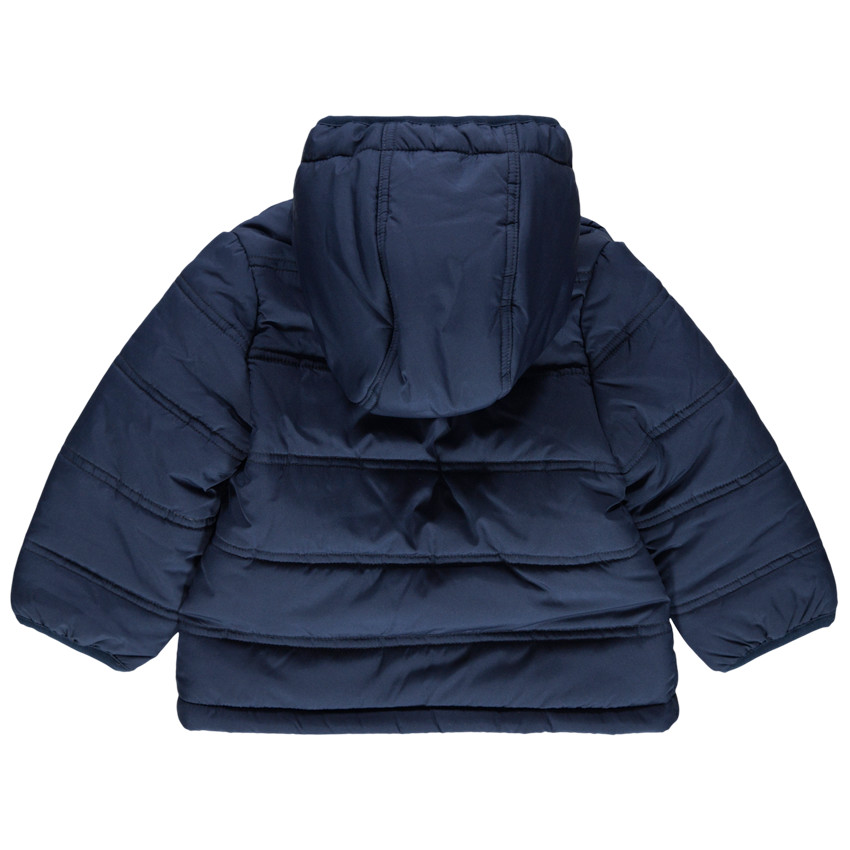 Doudoune à capuche doublée micopolaire 