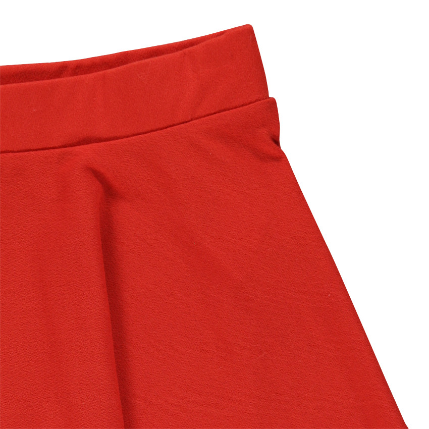 Junior - Jupe rouge esprit patineuse 