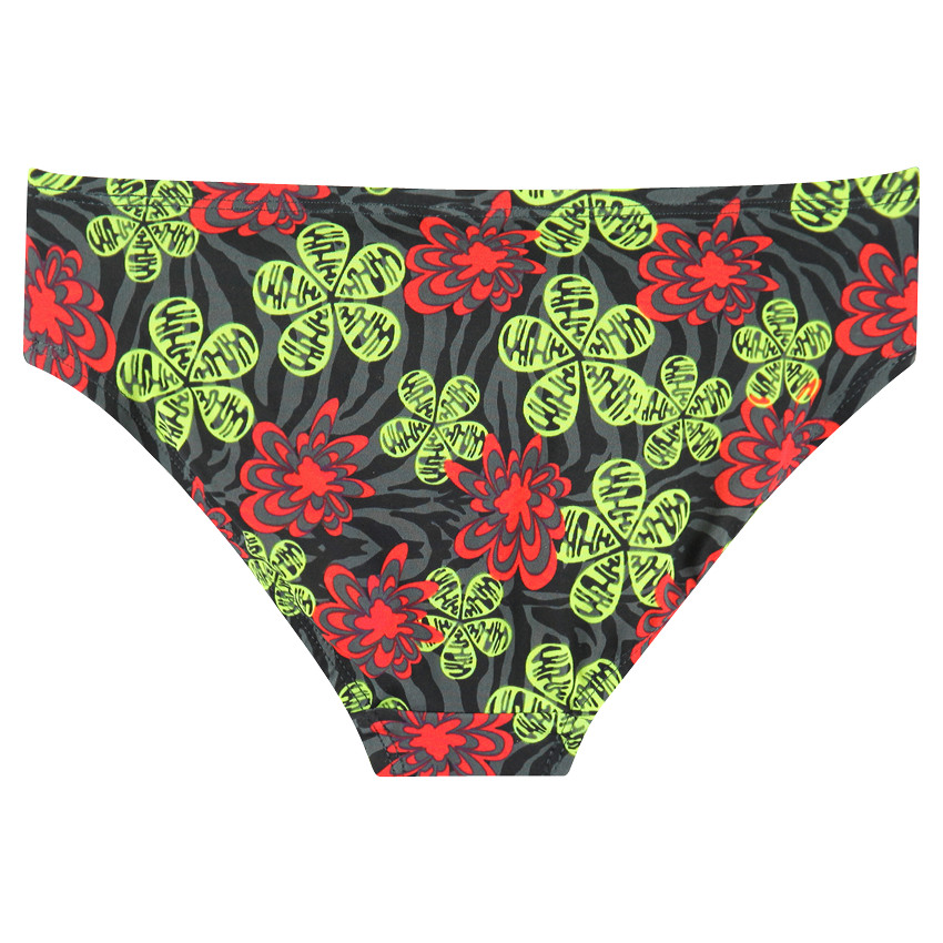 Maillot de bain 2 pièces imprimé fleurie 