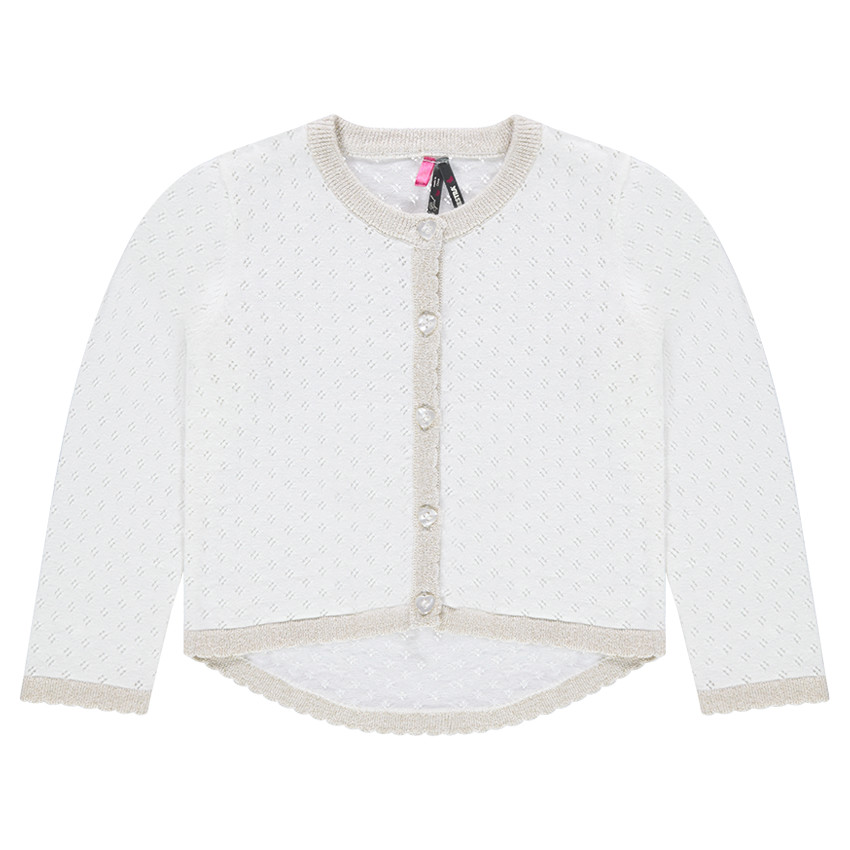 Gilet en maille ajourée  