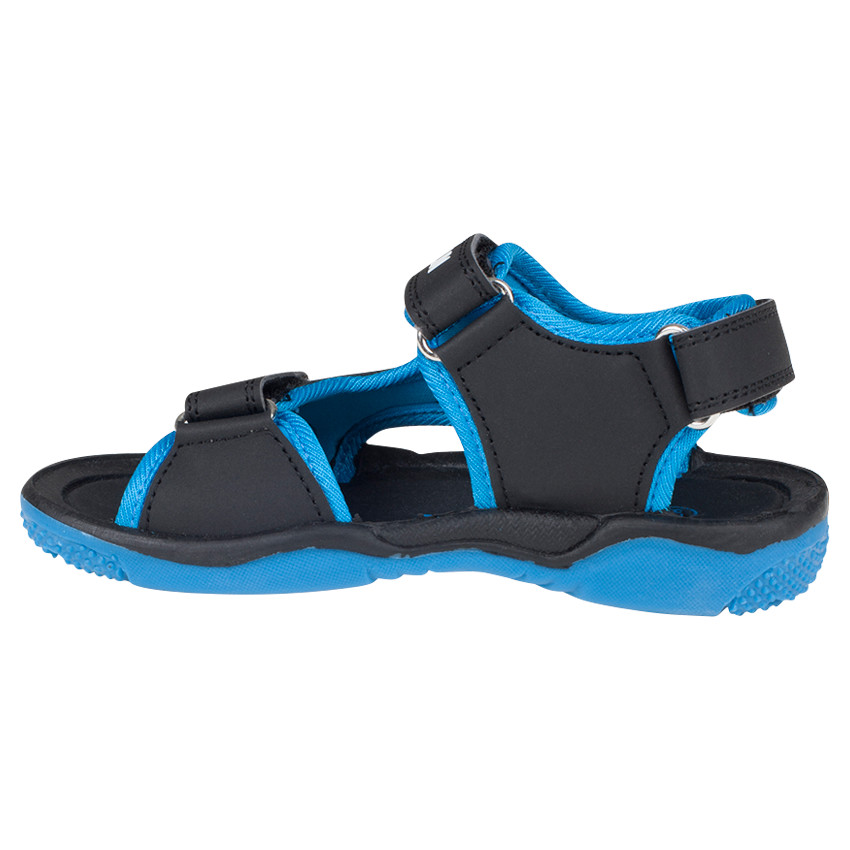 Nu-pieds FREEGUN à scratchs et print bulldog 