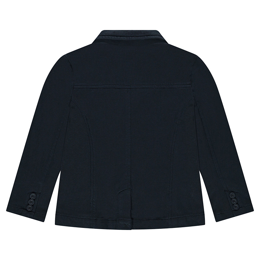 Blazer en jersey avec poche passepoilée fantaisie 