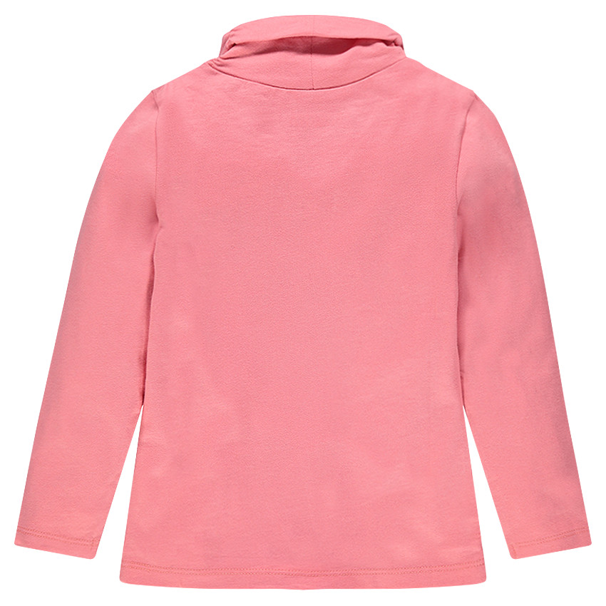 Sous-pull col roulé avec print chat 