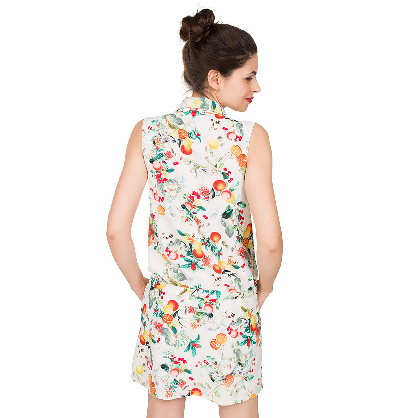 Robe de grossesse avec imprimé fruits all-over 