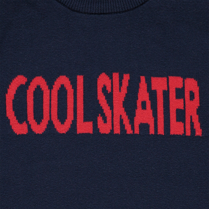 Pull en tricot fin avec motif jacquard 