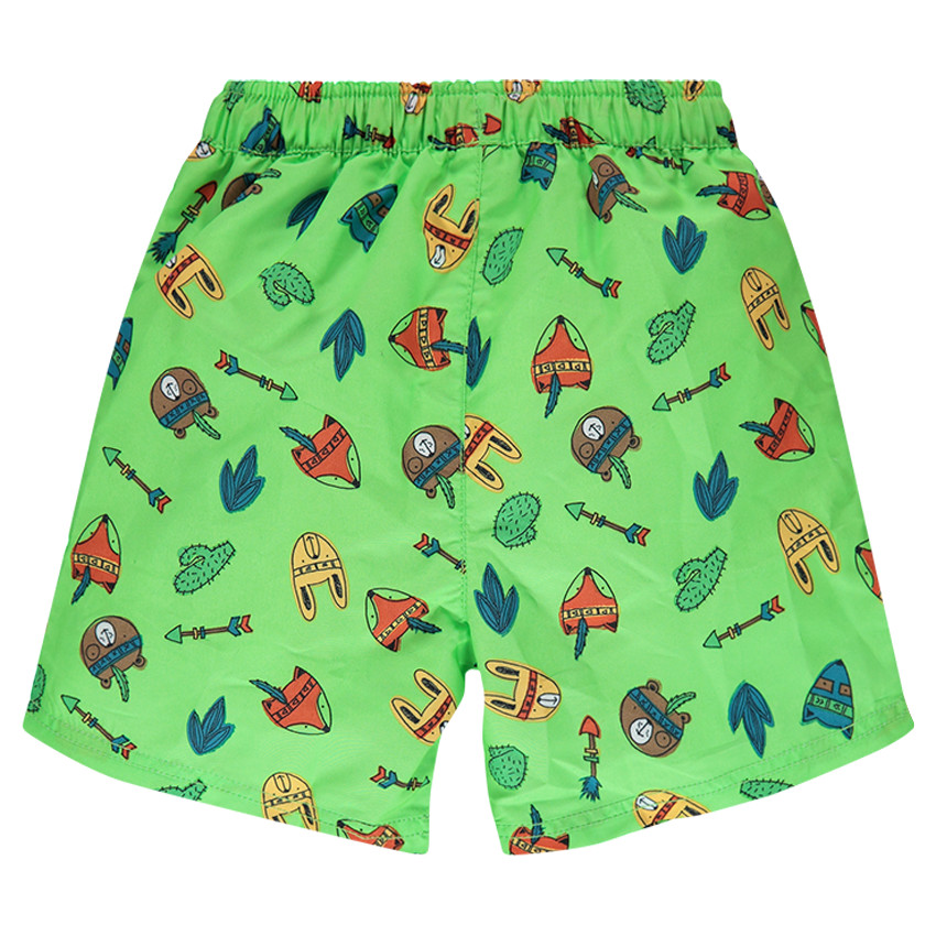Short de bain avec imprimé fantaisie all-over 