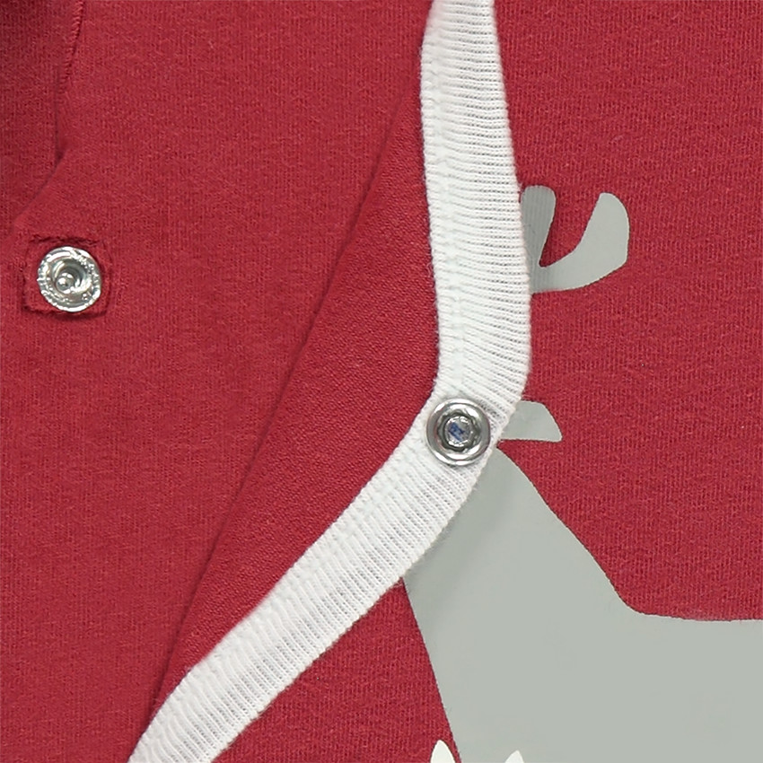 Lot de 7 bodies manches longues prints thème forêt 