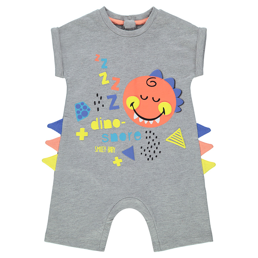 Combinaison courte avec print Smiley 