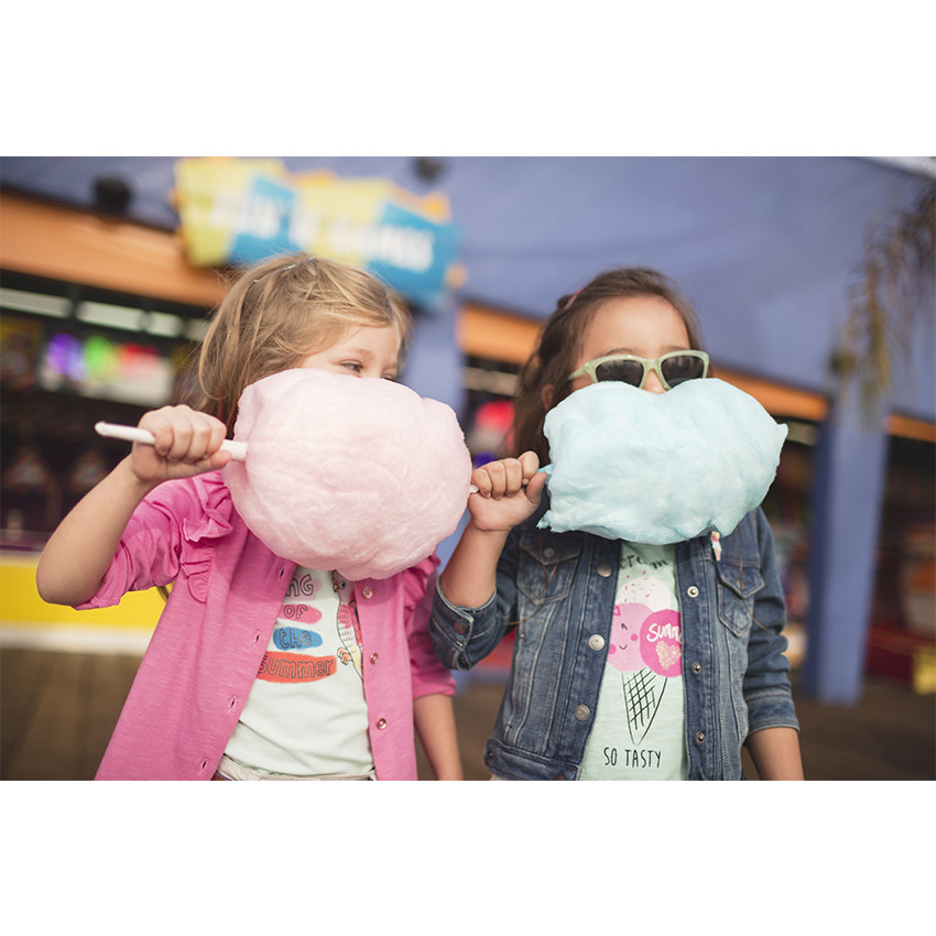 Gilet molleton uni à volants 