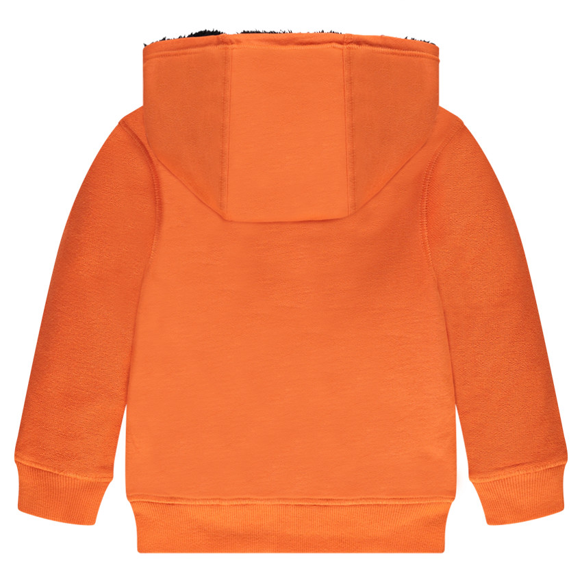 Gilet en molleton doublé sherpa avec badges 