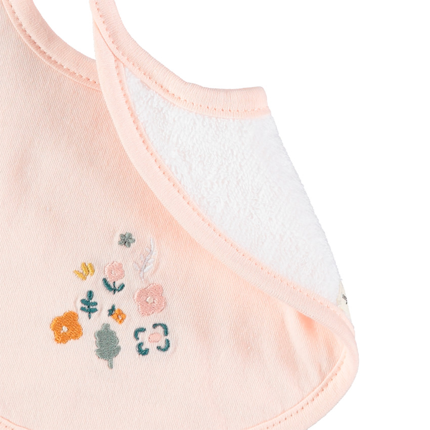 Lot de 2 bavoirs à imprimés floraux all-over 