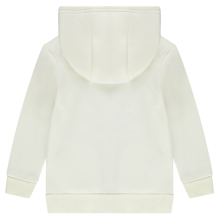 Veste à capuche en molleton doublée sherpa  