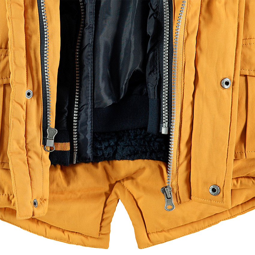 Parka 3 en 1 avec blouson intérieur intégré amovible 