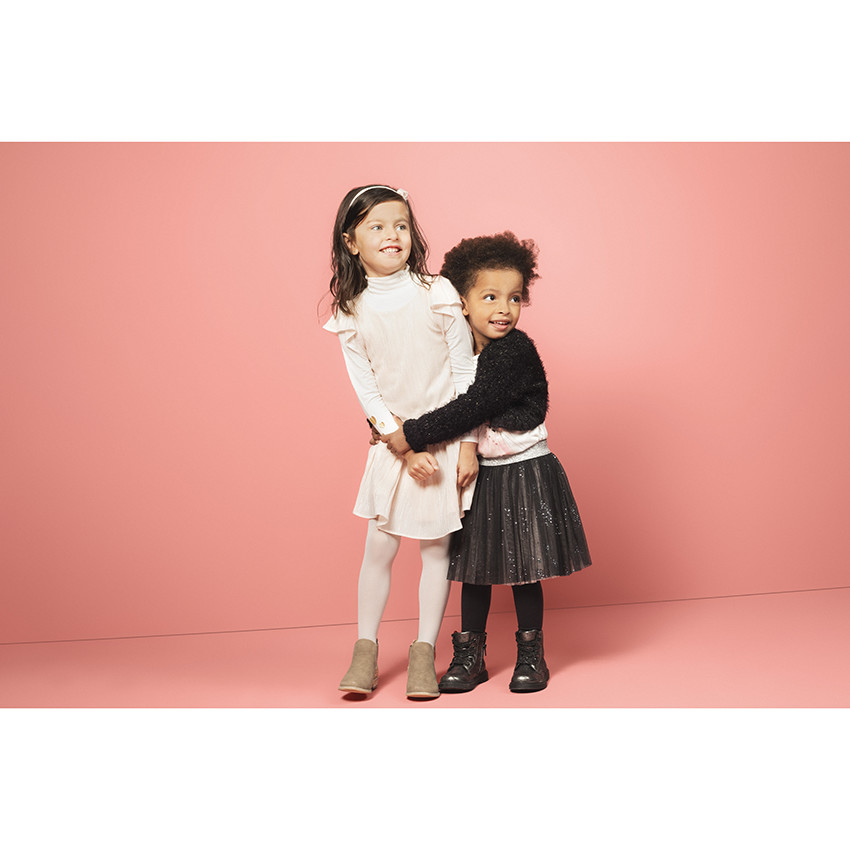 Sous-pull col cheminée à coeurs en relief 