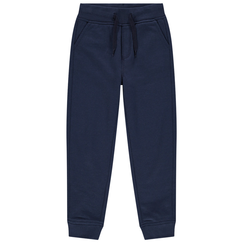 Pantalon de jogging en molleton uni pour enfant garçon 